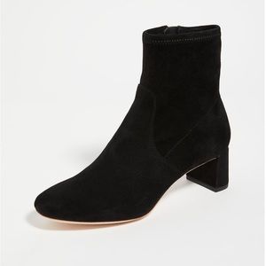 Loeffler Randall Cynthia mid heel ankle boots